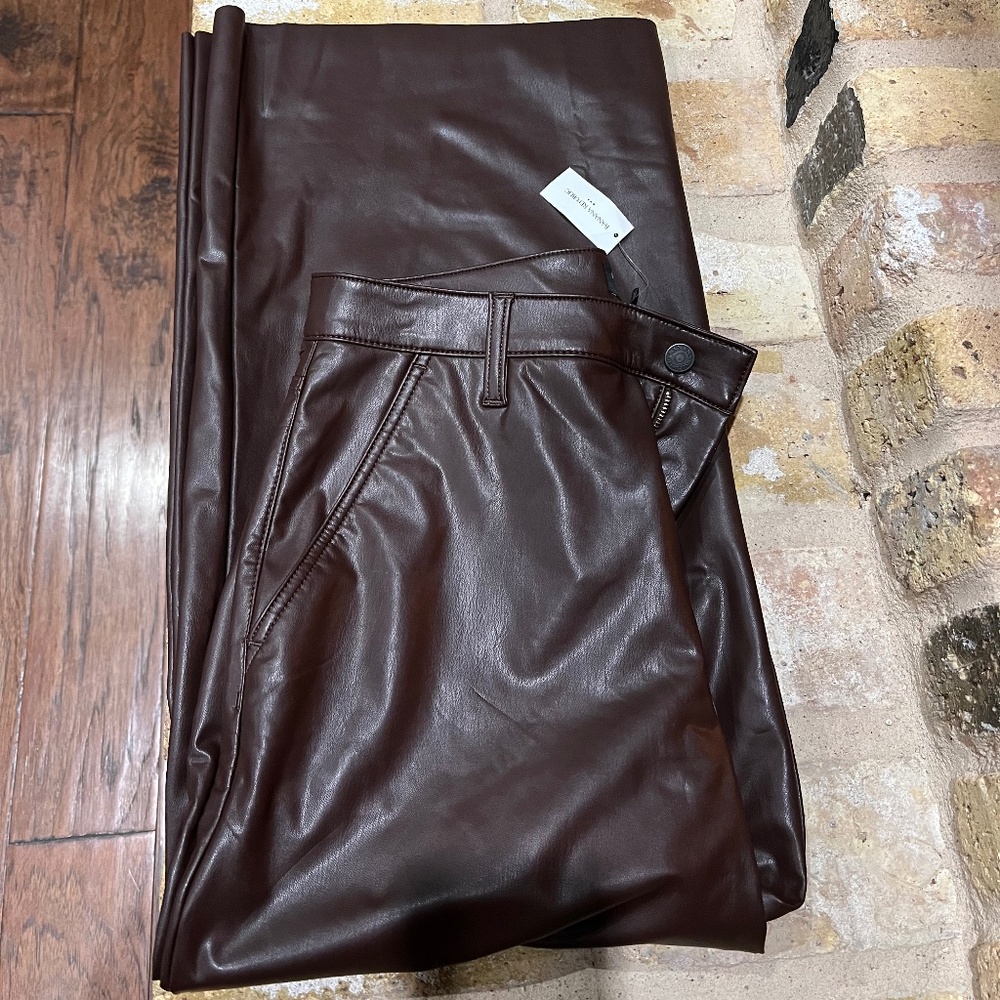 Banana Republic Faux Leather Pants